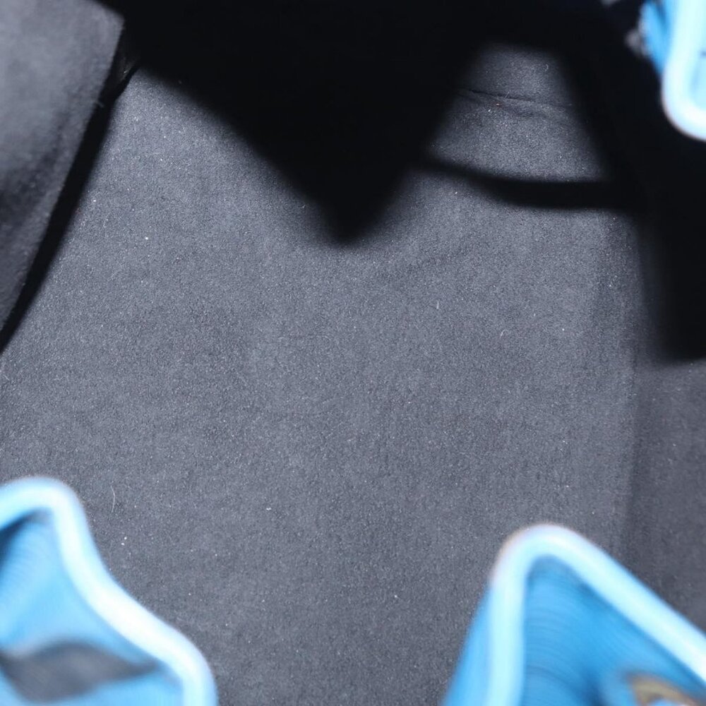 Authentic LOUIS VUITTON Epi Petit Noe Shoulder Bag Blue M44105 LV - Picture 3 of 16